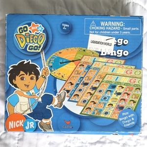 10/$20 ❄️ Go Diego Go! Diego Bingo